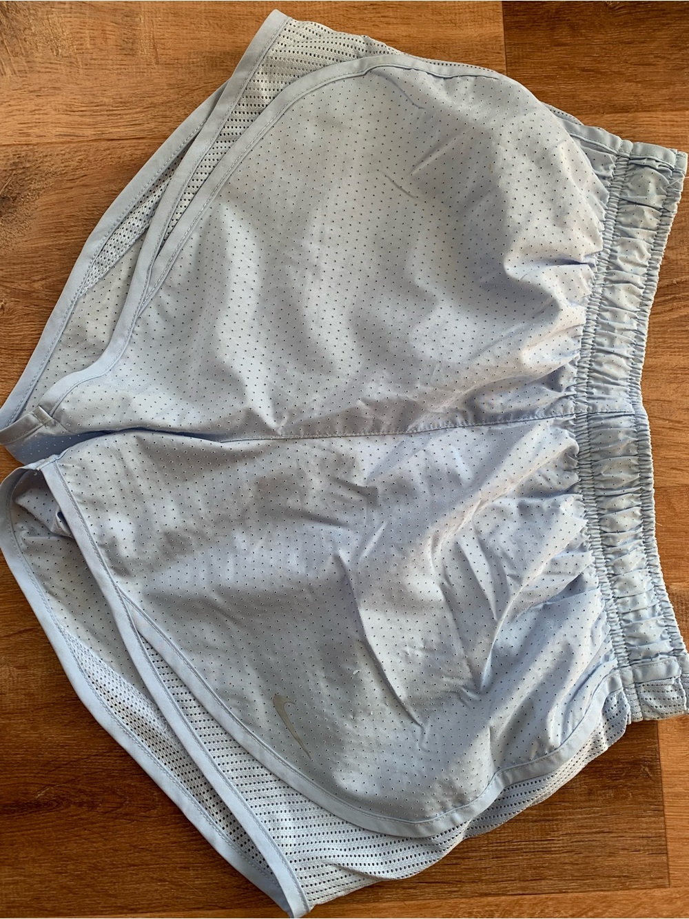 Nike Light Blue Women’s Athletic Shorts